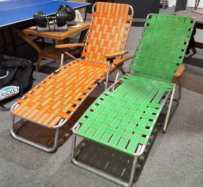 RETRO SUN LOUNGERS