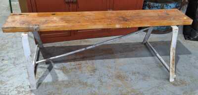 RUSTIC BENCH