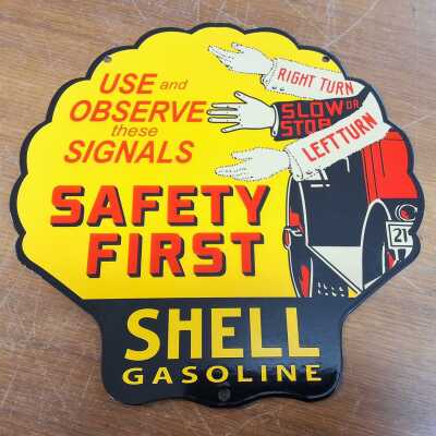 ENAMEL SIGN