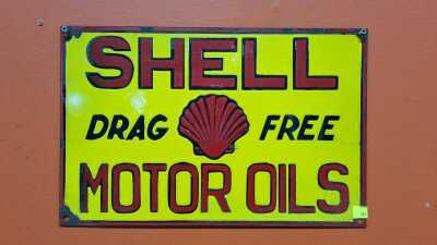 ENAMEL SIGN