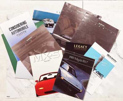 CAR SALES BROCHURES