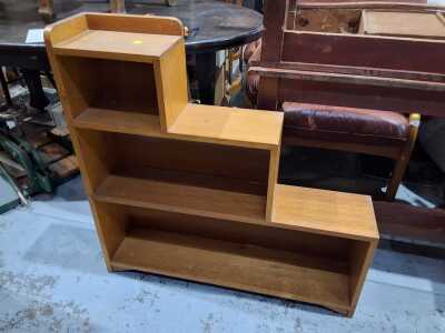 STEPPED BOOKCASE