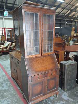 SECRETAIRE BOOKCASE