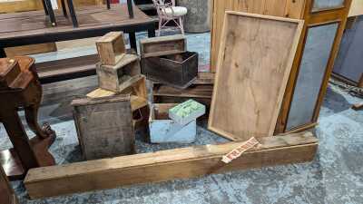 TIMBER CRATES AND BOXES