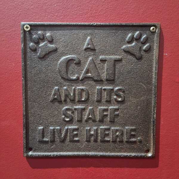 CAST IRON PLAQUE