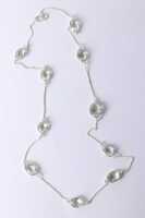 SILVER GEMSTONE NECKLACE