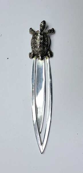 SILVER BOOKMARK