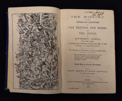 MOODIE, DUNCAN: The History of the Battles and Adventures of the British