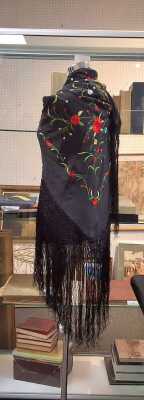 EMBROIDERED SHAWL