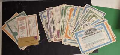 STOCKS & BONDS CERTIFICATES
