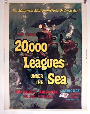 20,000 LEAGUES UNDER THE SEA POSTER