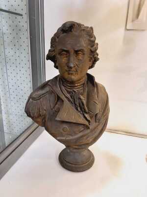 SPELTER BUST