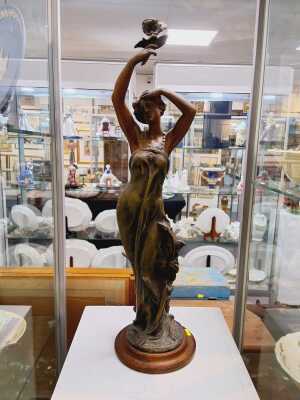 SPELTER FIGURE