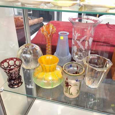 GLASS VASES