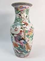 BIRD DECORATED VASE