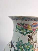 BIRD DECORATED VASE - 2