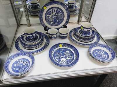 BLUE & WHITE DINNERWARE