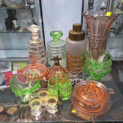 ART DECO GLASSWARE