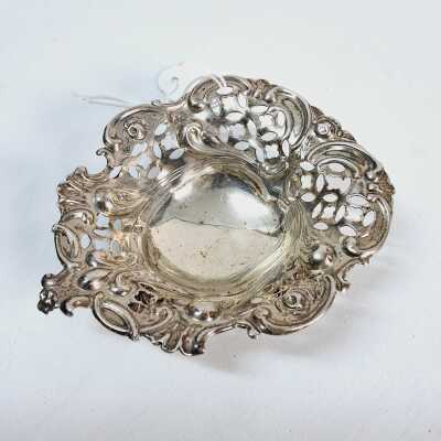 SILVER BON BON DISH