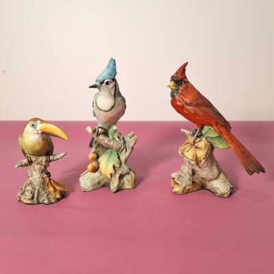 TAY BIRD FIGURES (3)