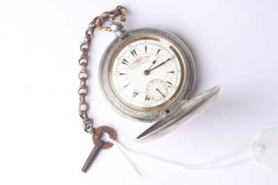 SILVER FOB WATCH