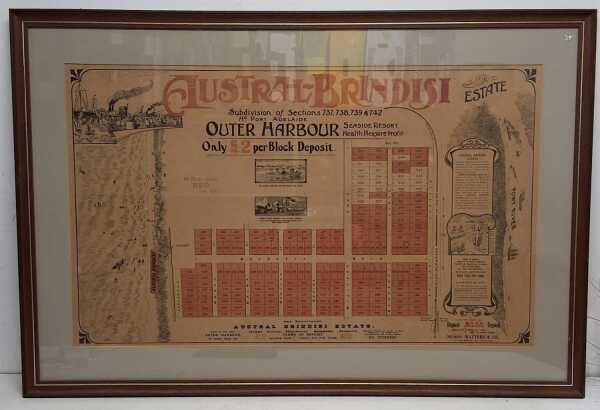 AUSTRAL-BRINDISI ESTATE POSTER