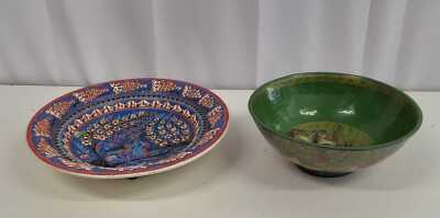 DECORATIVE BOWL AND DISH