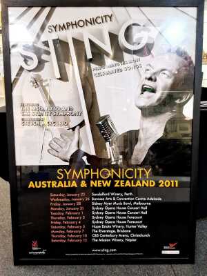 STING POSTER