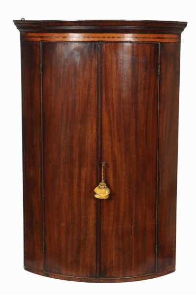 GEORGIAN CORNER WALL CABINET