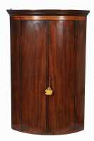 GEORGIAN CORNER WALL CABINET