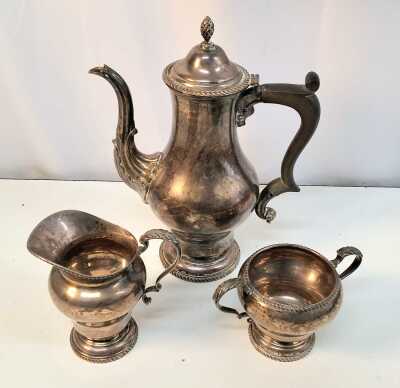 SILVER COFFEE SET