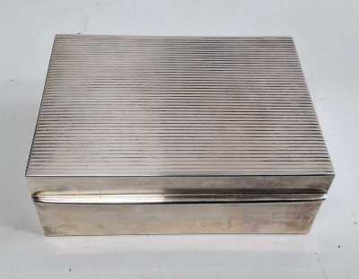 SILVER MUSICAL BOX