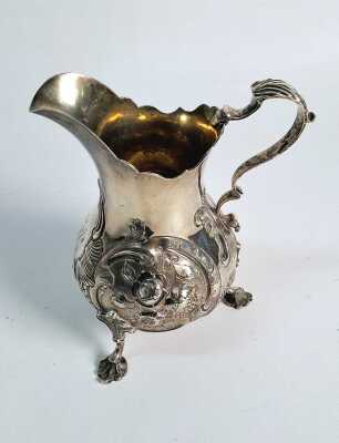 SILVER MILK JUG