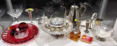 GLASS AND METALWARE