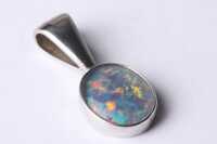 SILVER OPAL PENDANT