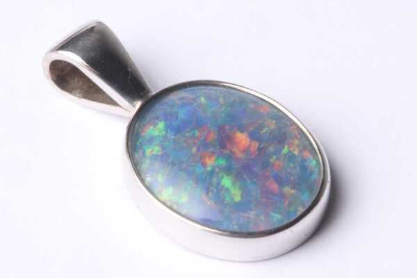 SILVER OPAL PENDANT