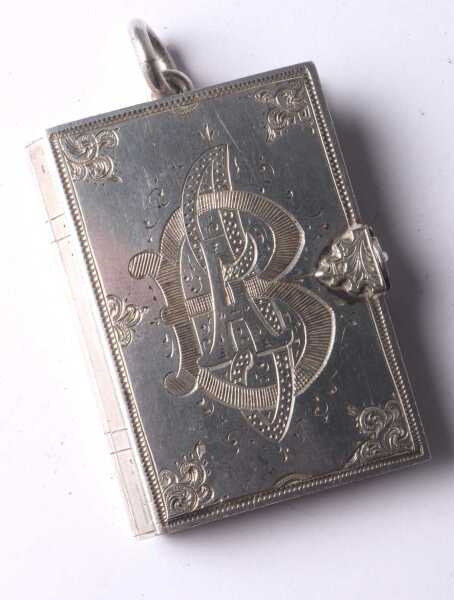 SILVER BOOK HOLDER