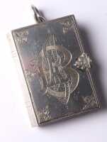 SILVER BOOK HOLDER