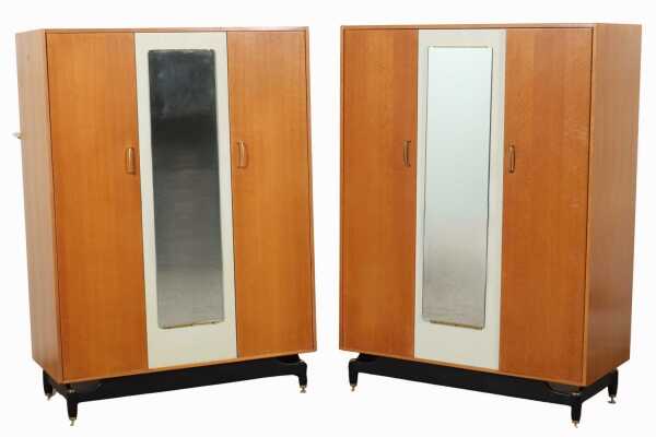 PAIR OF WARDROBES