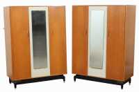 PAIR OF WARDROBES