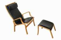 LOUNGE CHAIR & FOOT STOOL