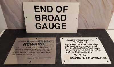 RAILWAY SIGNS