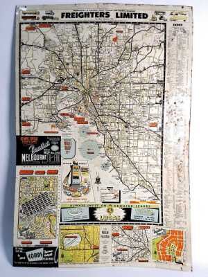 MAP OF MELBOURNE