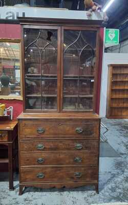 SECRETAIRE BOOKCASE