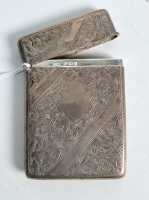 SILVER CARD CASE