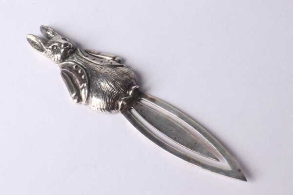 SILVER BOOKMARK