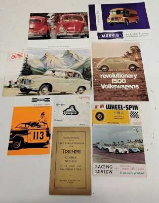 AUTOMOTIVE BROCHURES