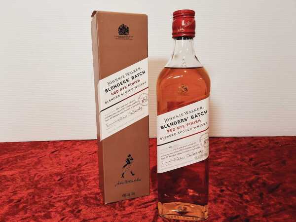 JOHNNIE WALKER RED RYE FINISH WHISKY