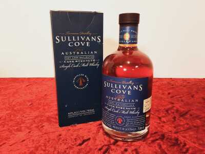 SULLIVANS COVE CASK STRENGTH AUSTRALIAN WHISKY