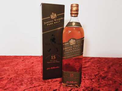 JOHNNIE WALKER GREEN LABEL 15yo WHISKY